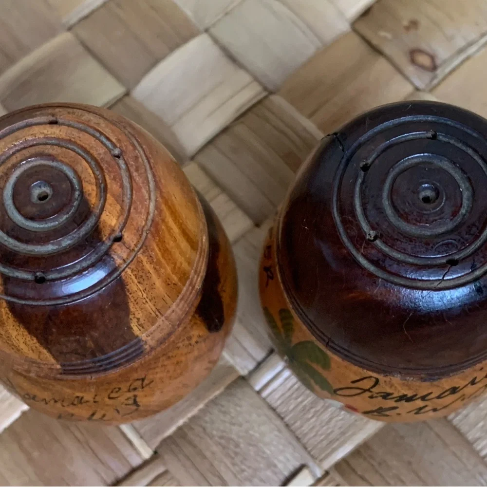 Handcrafted Wooden Jamaican shakers